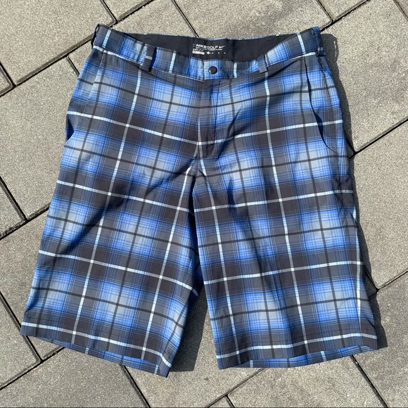 Nike Other - Nike Golf Dri-Fit Plaid Shorts - Men’s size 32